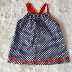 EUC Janie and Jack Sailboat Print Blouse